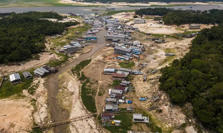 2024 x 2026: Vazante do Solimões acelera e acende alerta em municípios do interior do Amazonas