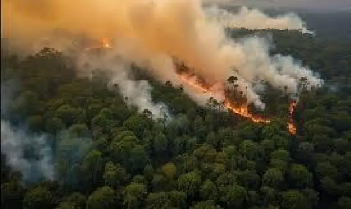 ALERTA: Queimadas voltam a prejudicar qualidade do ar em Fonte Boa e mais 15 municípios do Amazonas