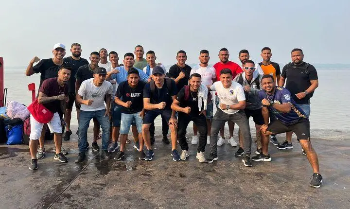 Copa da Floresta: Iranduba adversária de Fonte Boa na semifinal, já está no município. 