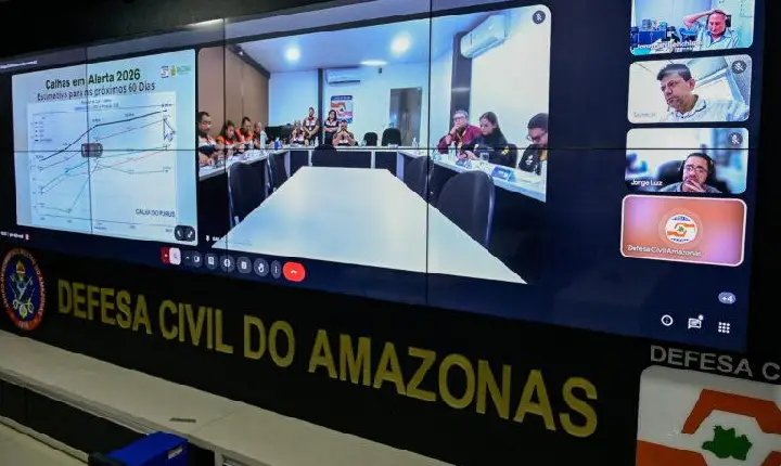 Defesa Civil do Amazonas reúne órgãos e já se prepara pra grande cheia no Amazonas
