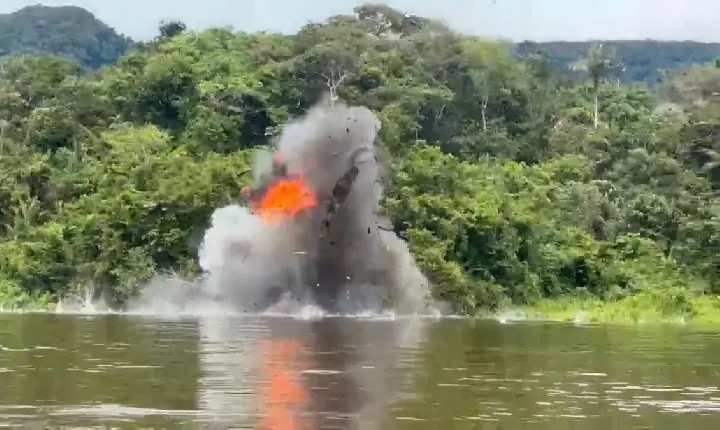 Exército reforça presença na Terra Yanomami e desmonta estruturas do garimpo ilegal em operação na selva