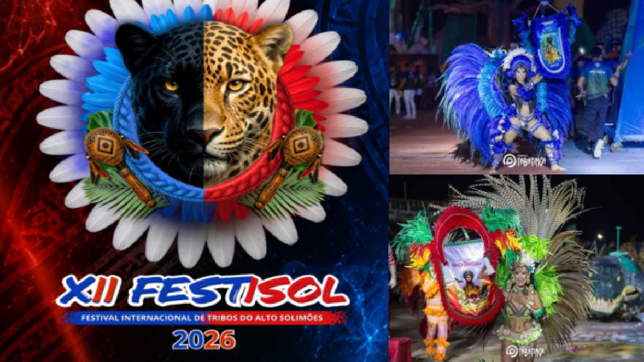 Festisol 2026 começa nesta quinta-feira em Tabatinga com disputa das Onças e grandes shows
