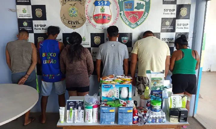 Fonte Boa: Homem se veste de mulher para furtar Drogaria (Assista ao vídeo)