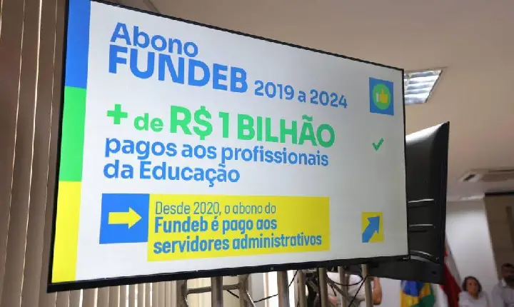 Governador Wilson Lima anuncia pagamento do Fundeb para 32 mil servidores da rede estadual de Educação