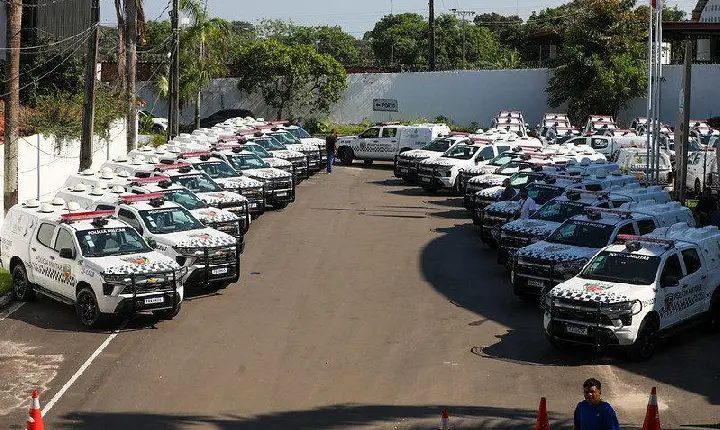 Governo do Amazonas inicia envio de 60 viaturas para reforçar segurança no interior do estado