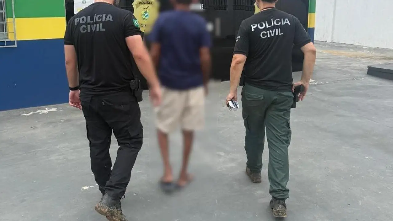 Idoso de 60 anos é preso suspeito de abusar de criança de 7 anos em Amaturá; irmão da vítima presenciou situação