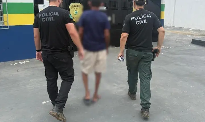 Idoso de 60 anos é preso suspeito de abusar de criança de 7 anos em Amaturá; irmão da vítima presenciou situação