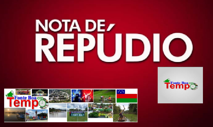NOTA DE REPÚDIO