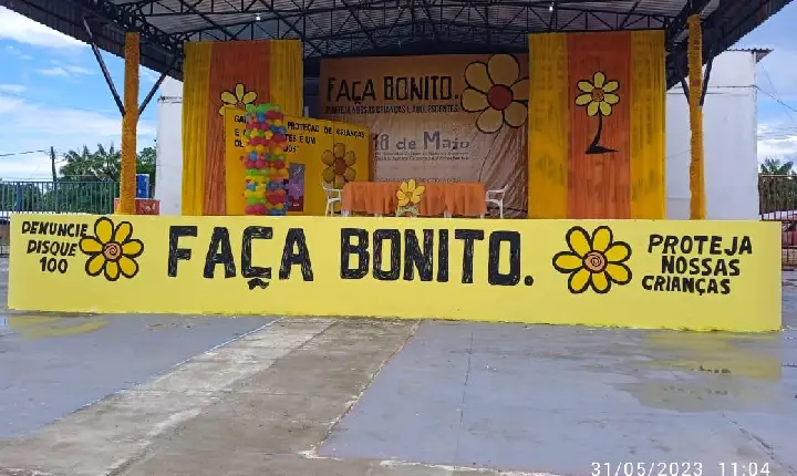 Prefeitura de Fonte Boa realizará evento nesta quarta-feira (31), em alusão a campanha “Faça Bonito. Proteja Nossas Crianças e Adolescentes”