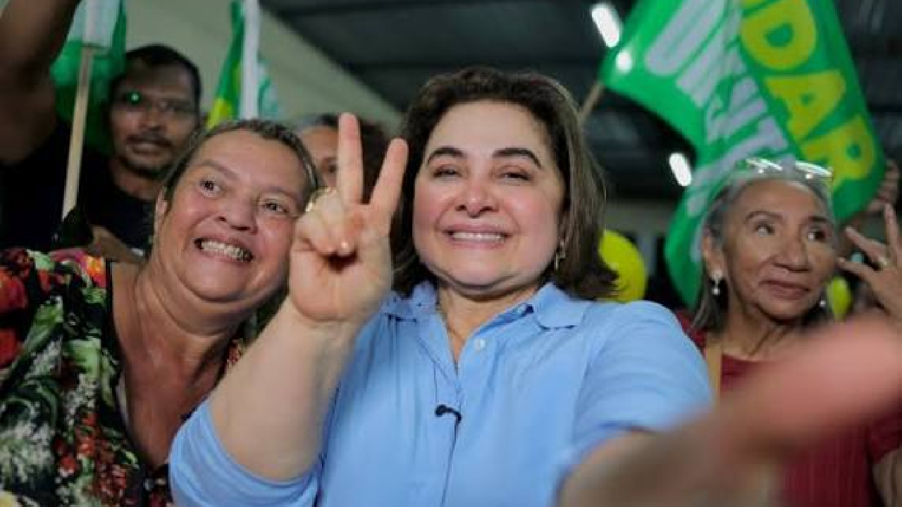Professora Maria do Carmo abre cinco pontos de vantagem sobre Omar Aziz em pesquisa para o Governo do Amazonas