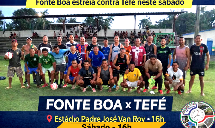 Seleção de Fonte Boa intensifica preparação para estreia na Copa dos Rios Master