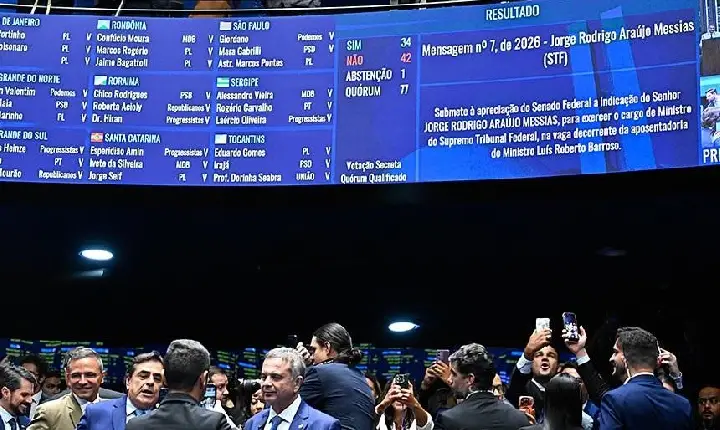 SENADO DÁ ‘NÃO’ A LULA E BARRA INDICAÇÃO AO STF APÓS DISCURSO RELIGIOSO E TENSÃO POLÍTICA