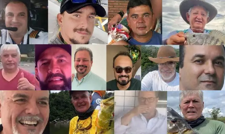 Veja quem são as vítimas do acidente de avião em Barcelos, no AM