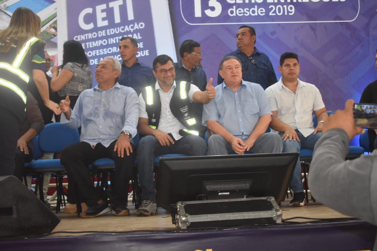 Fonte Boa em Festa, Wilson Lima inaugura o Ceti em data histórica