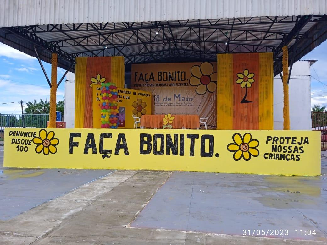 Prefeitura de Fonte Boa realizará evento nesta quarta-feira (31), em alusão a campanha “Faça Bonito. Proteja Nossas Crianças e Adolescentes”