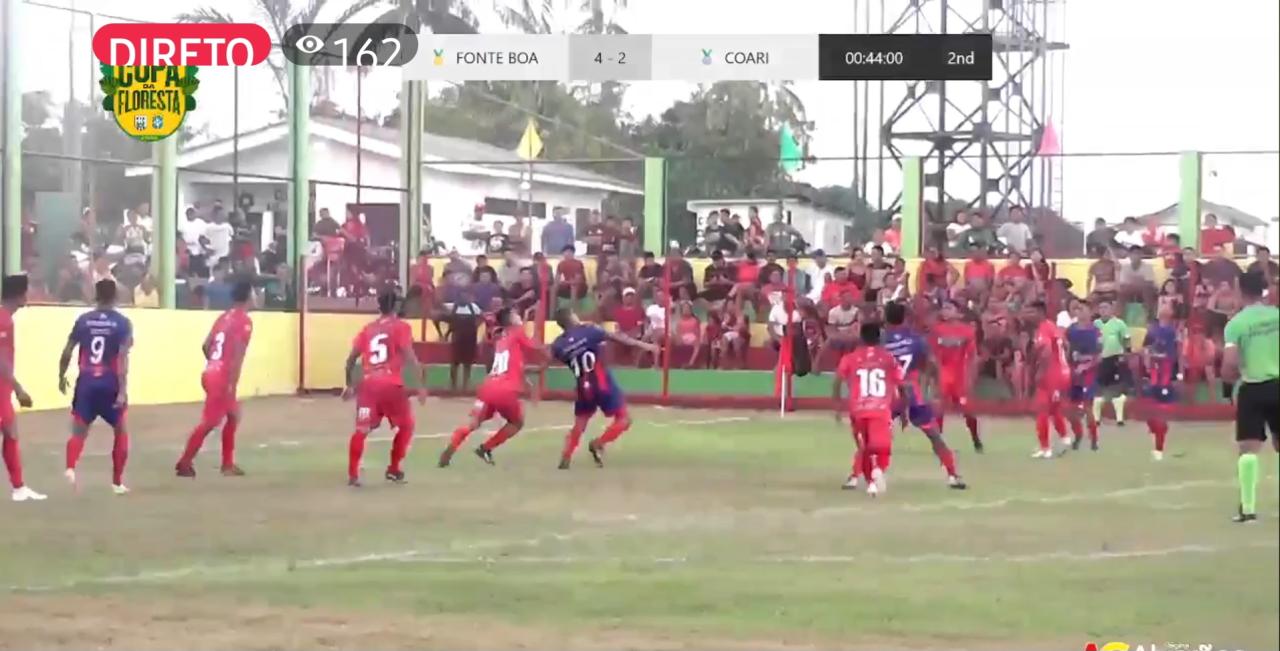 Codajás goleia Coarí por 7x3 e joga por um empate contra Fonte Boa para avançar a final