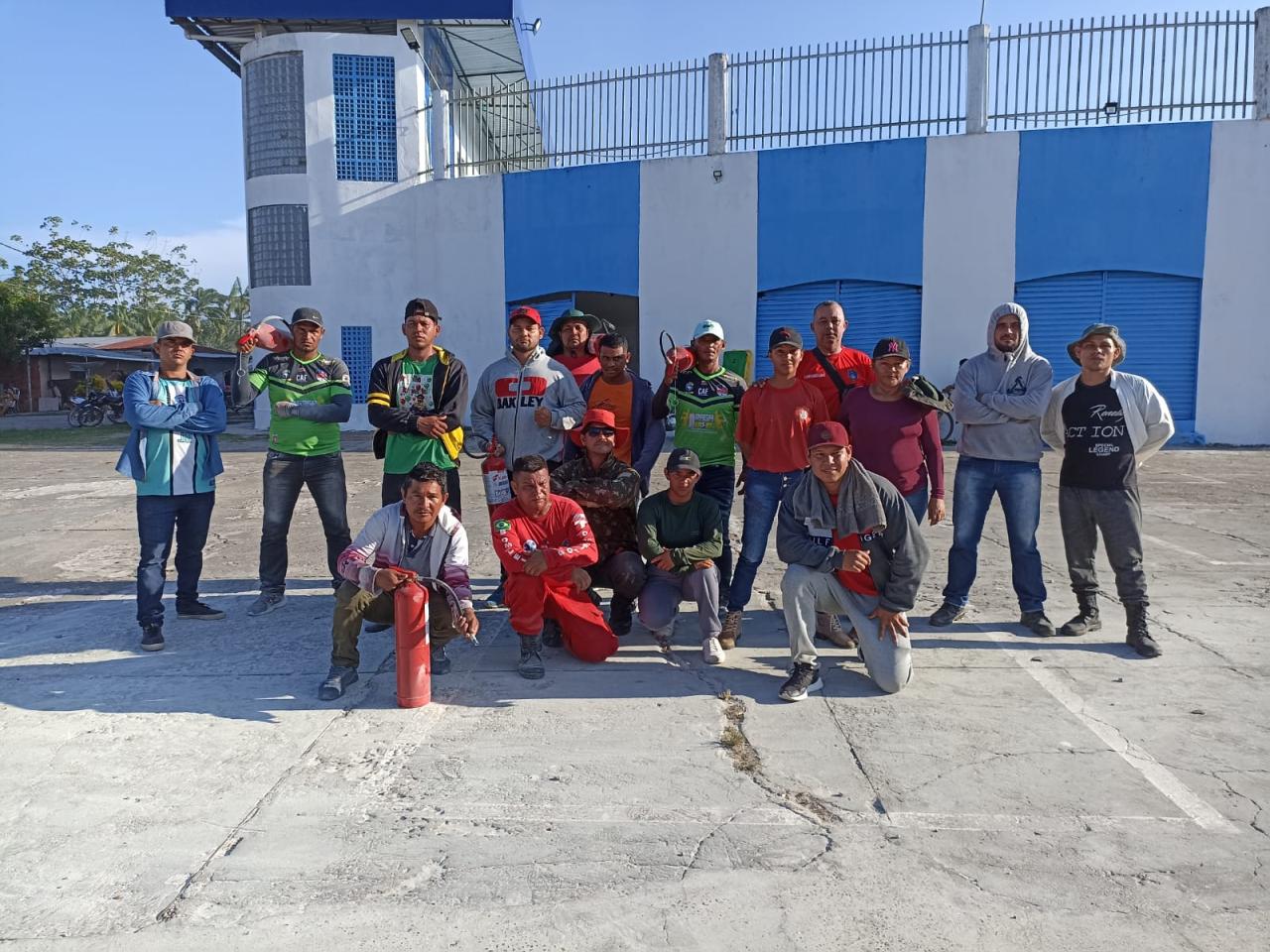 Corpo de Bombeiros de Tefé capacita brigadistas em Fonte Boa