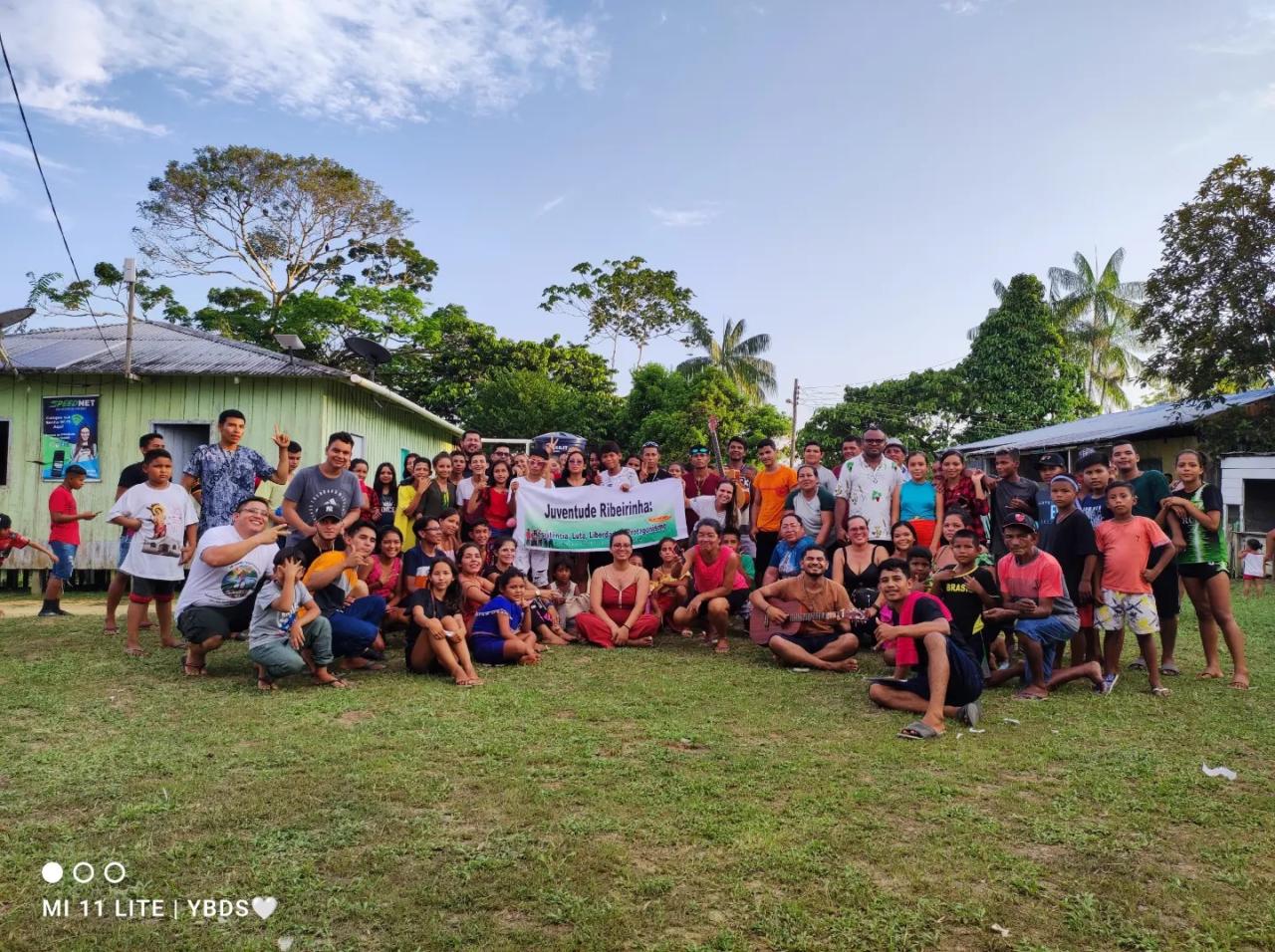 Paróquia Nossa Senhora de Guadalupe realizou o II - ENCONTRÃO DAS JUVENTUDES RIBEIRINHAS DA RESEX AUATI-PARANÁ