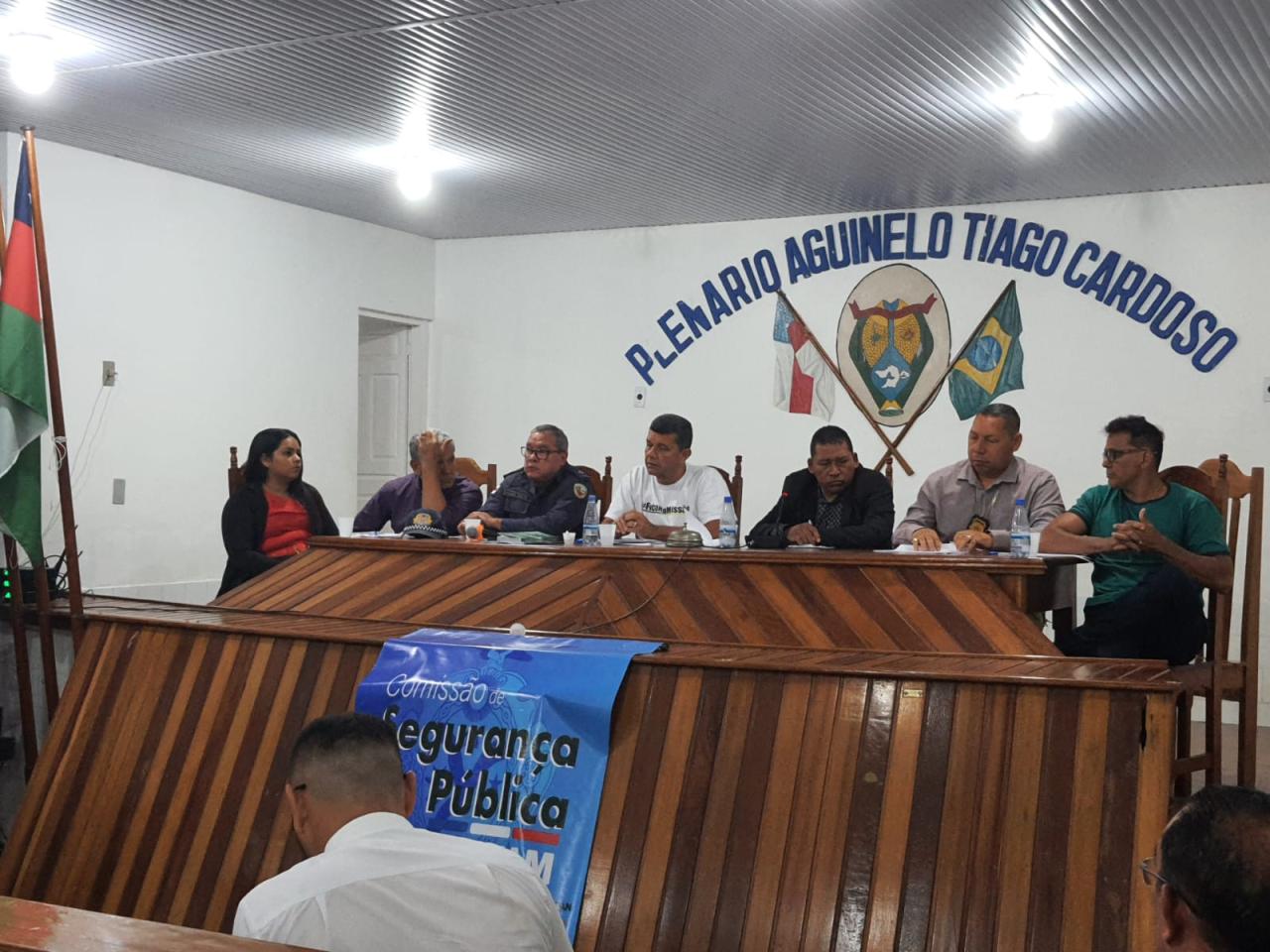 Seminário de Segurança Pública em Fonte Boa contou com a participação do Deputado Estadual Dan Câmara