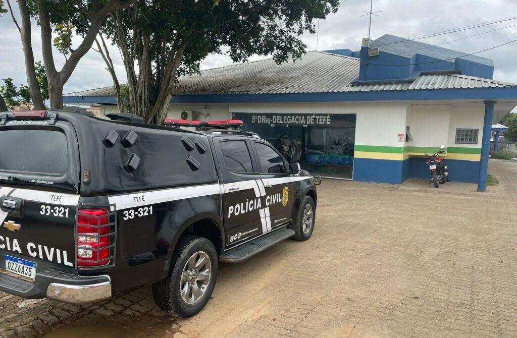 Em Tefé, PC-AM prende em flagrante indivíduo por matar o pai com tiro de espingarda