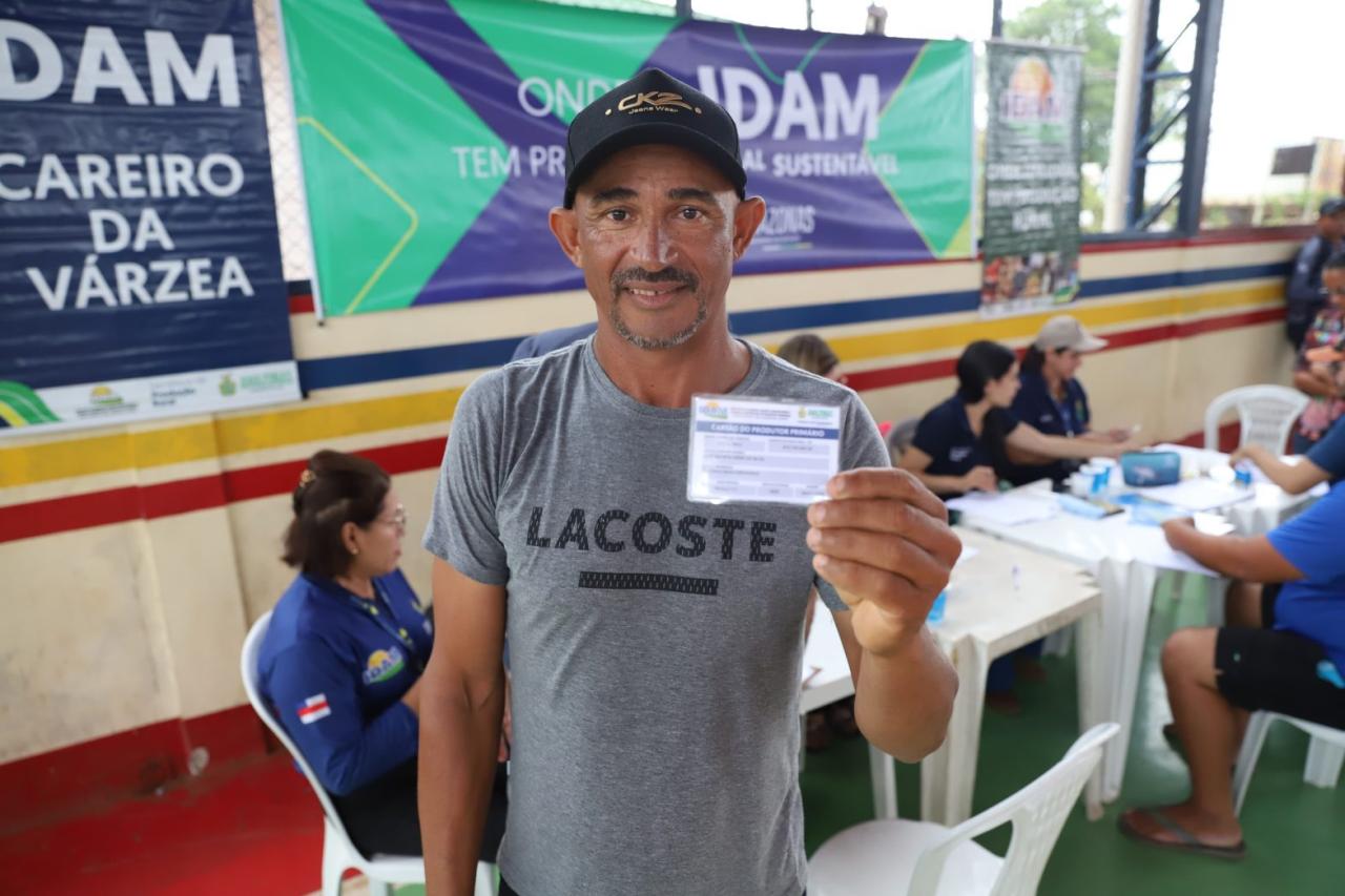 IDAM reforça importância da renovação do Cartão do Produtor Primário