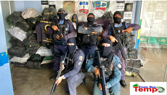 PM faz a maior apreensão de Drogas da história de Fonte Boa “2 Toneladas”
