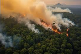 ALERTA: Queimadas voltam a prejudicar qualidade do ar em Fonte Boa e mais 15 municípios do Amazonas