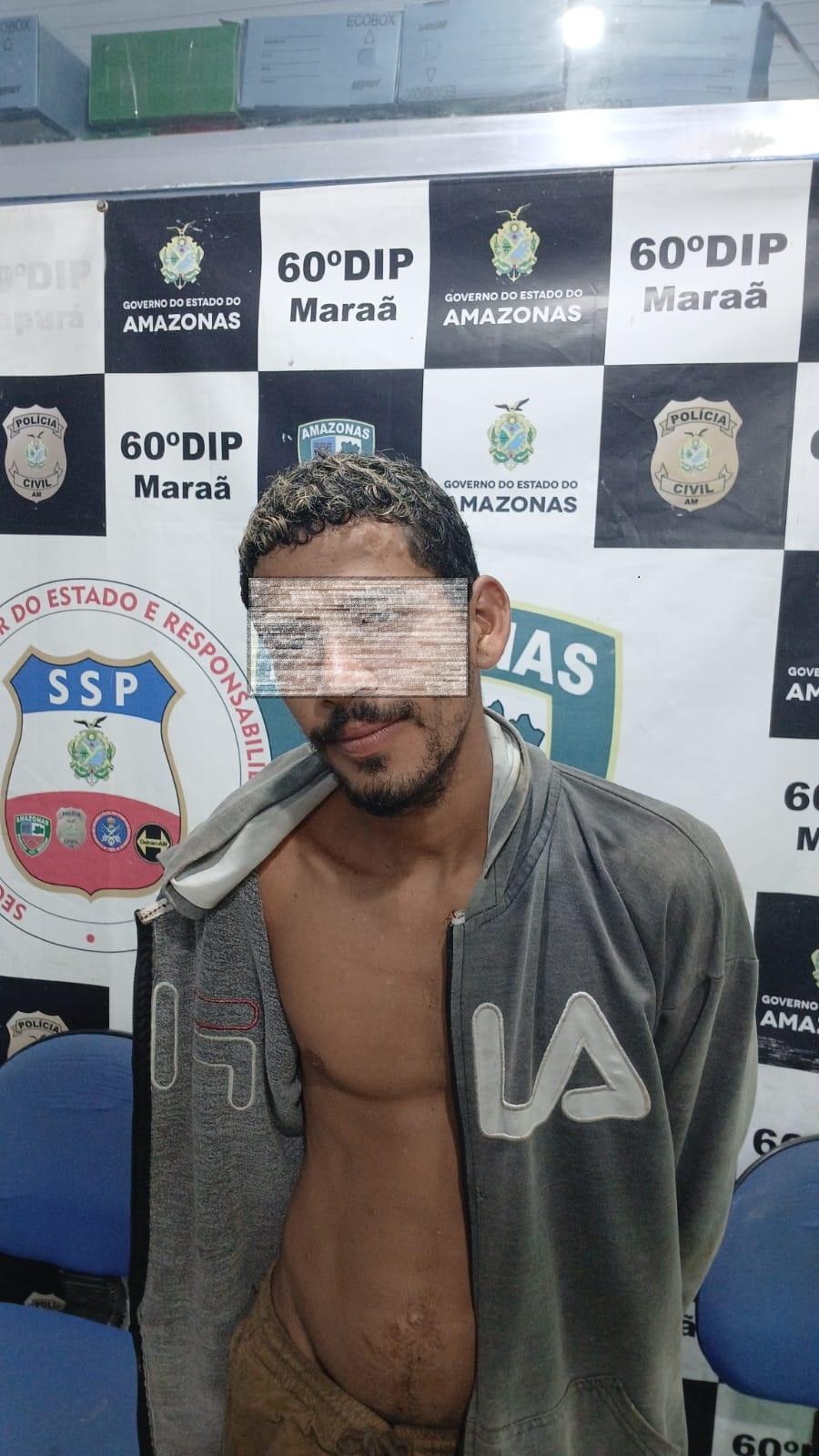 Vídeo: “Mailson” que vem constantemente tocando o terror em Maraã foi novamente capturado pela PM