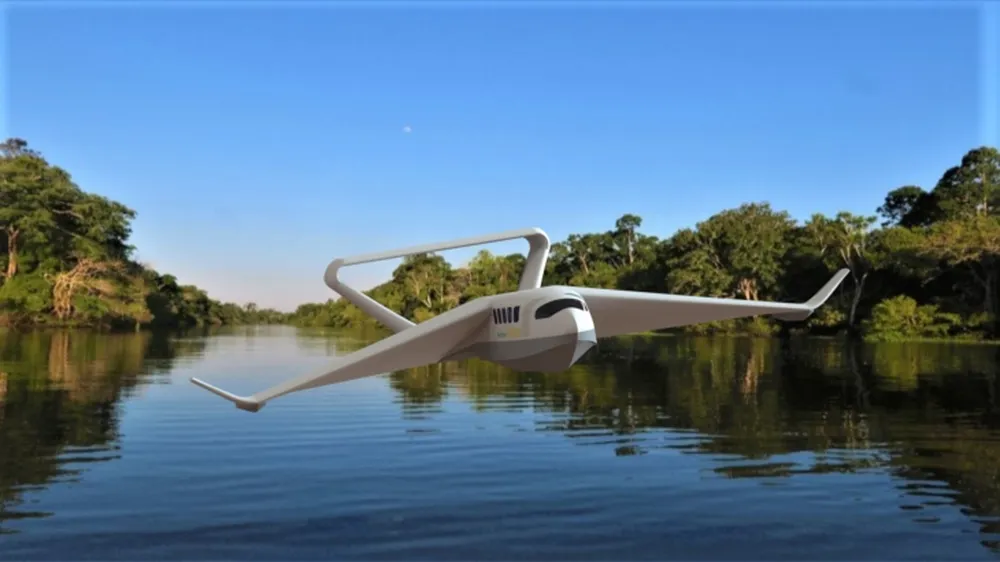 Barco voador no Amazonas pode entra em operação no próximo ano