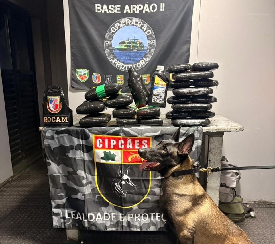 (Novidade): Base Arpão II apreende 
