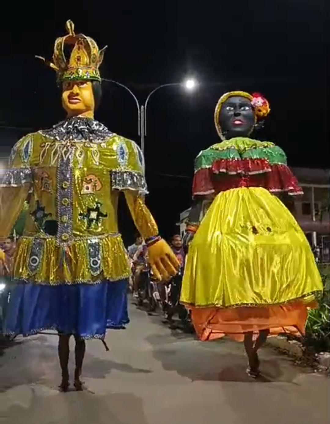 Chegada da Camélia abre oficialmente o Carnaval de Fonte Boa