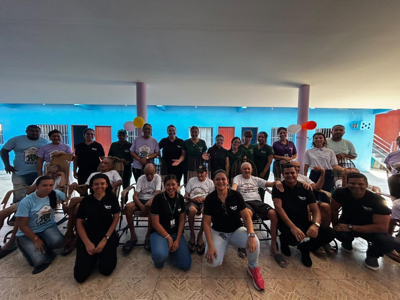 Casa Lar dos Idosos recebe cadeiras de rodas, alimentos e equipamentos em Iranduba