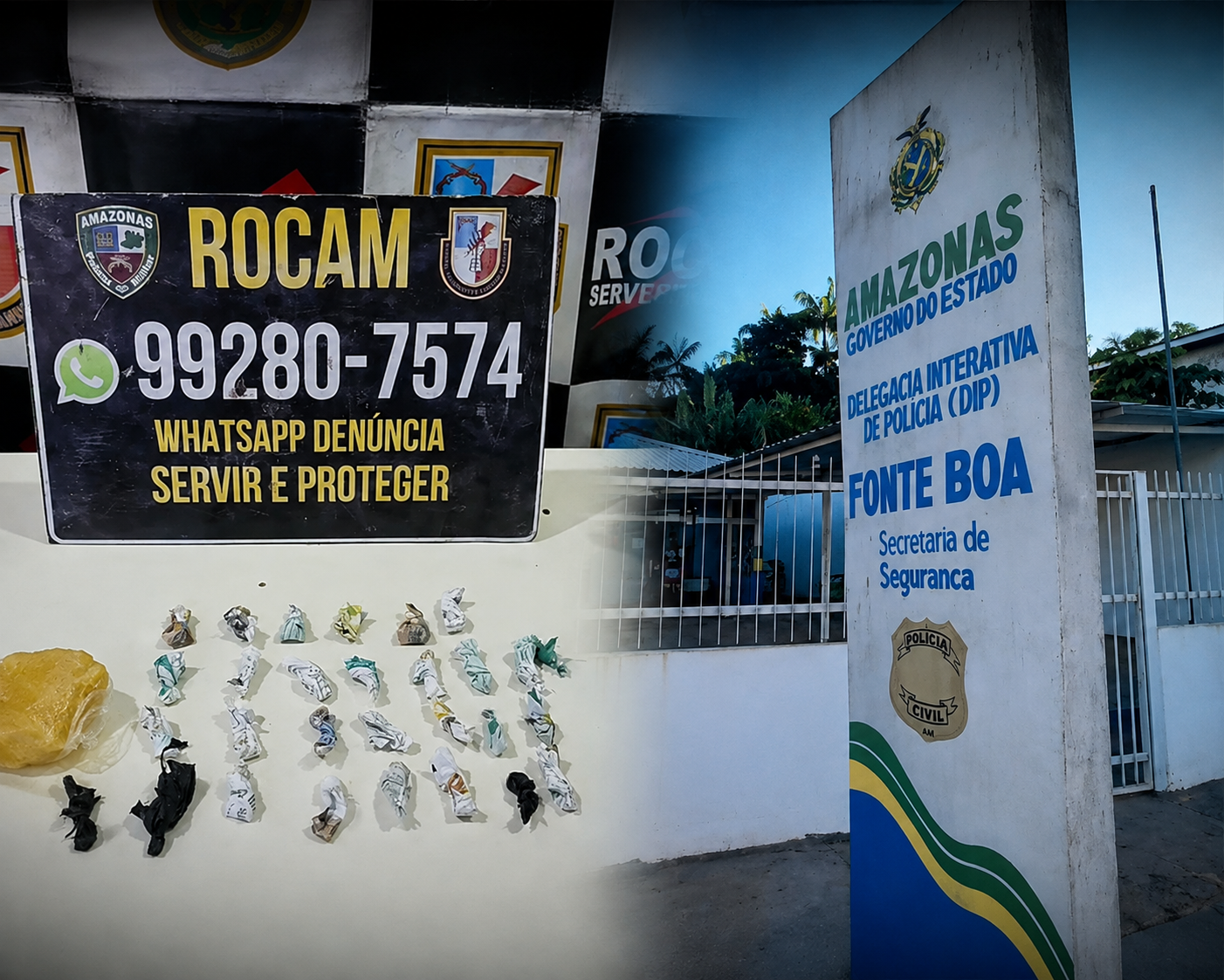 Jovem de 19 anos é preso suspeito de tráfico de drogas durante operação em Fonte Boa