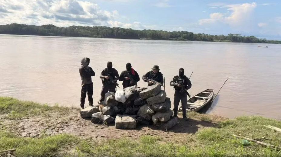 PM apreende 752 quilos de skunk escondidos em área de mata em Benjamin Constant