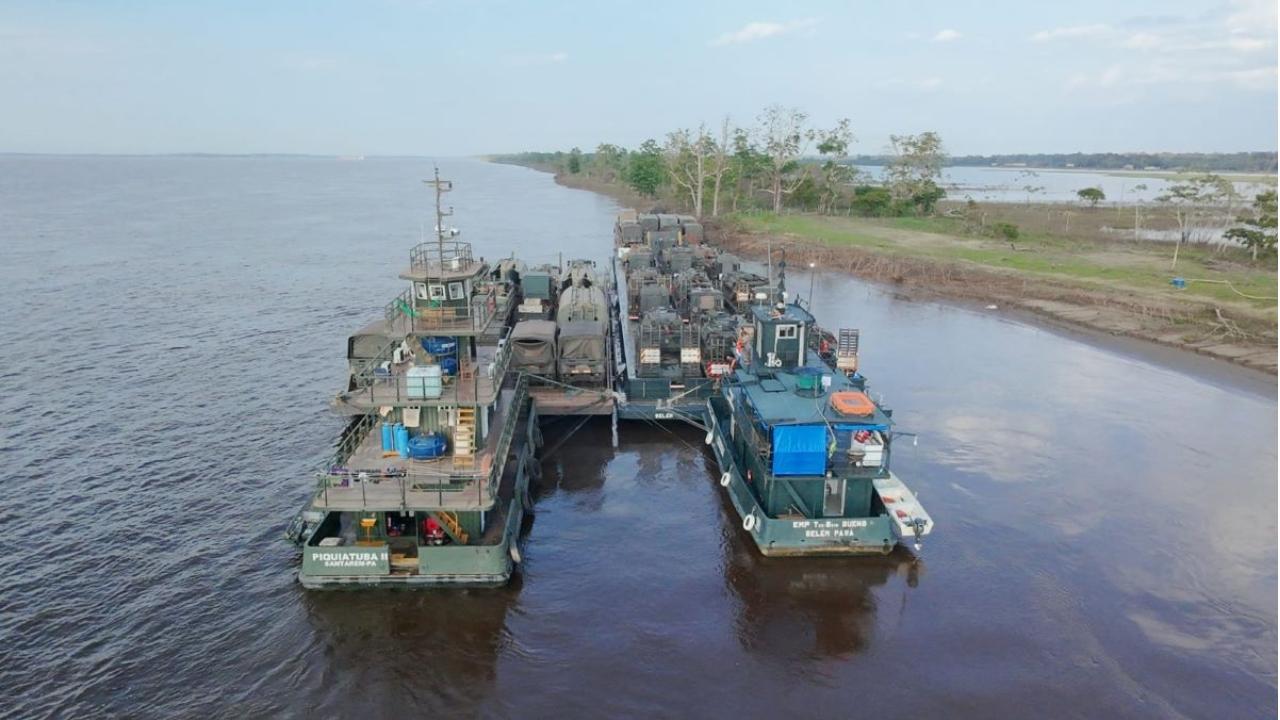 Tropas das três Forças começam a chegar à Amazônia em grande mobilização, enquanto estudo aponta Manaus como centro estratégico da logística militar
