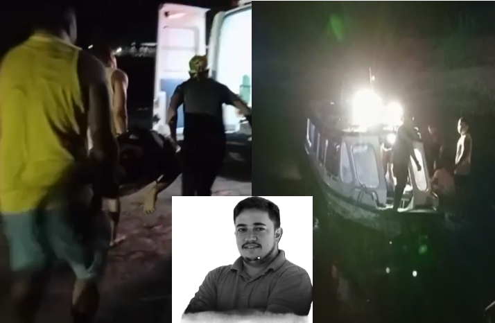 Vereador de Alvarães morre após lancha de comitiva de deputado bater em banco de areia
