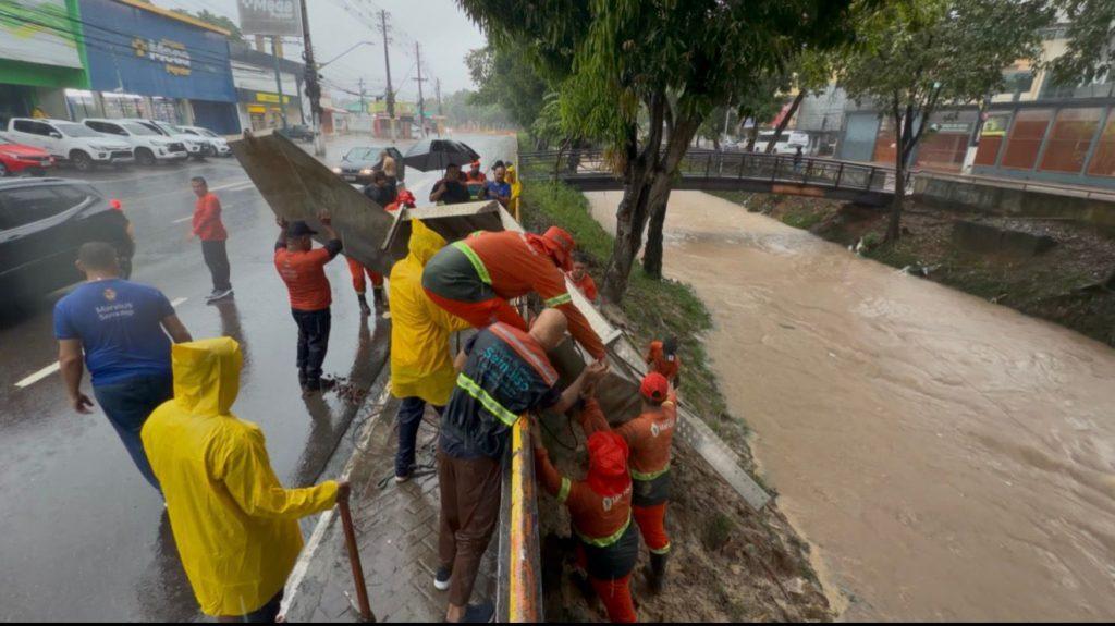 Amazonas entra em alerta para tempestades; Manaus pode enfrentar chuva forte e ventos de até 60 km/h