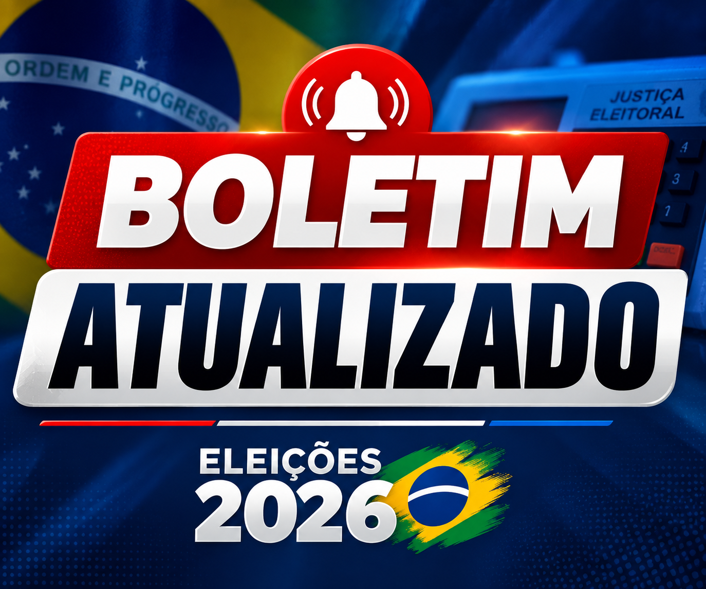 APURAÇÃO AVANÇA: Flávio tem 49,05% e Lula 42,84% na parcial