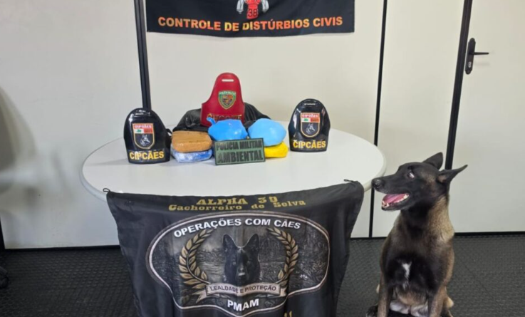 Drogas escondidas até em mochila infantil: polícia intercepta carregamentos de cocaína no Rio Solimões