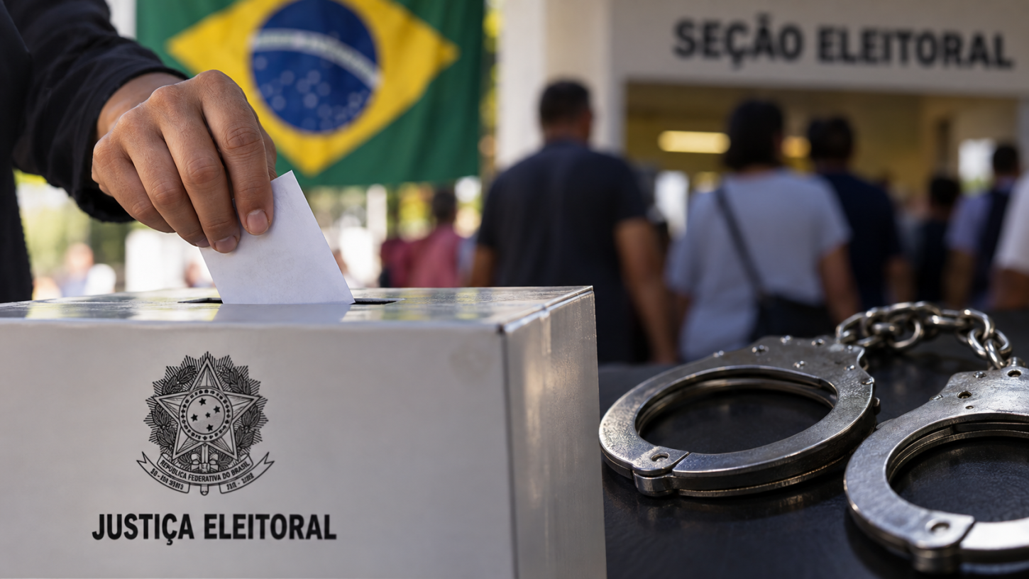Eleitores entram em período de proteção contra prisões antes das Eleições 2026