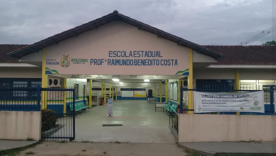 Imagem: Escola Estadual em Boa Vista do Ramos.