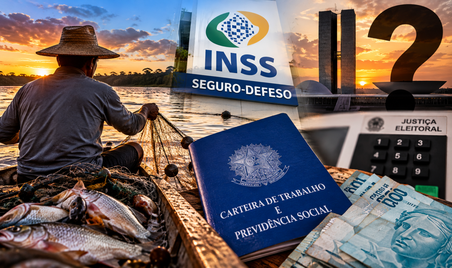 Seguro-Defeso: pescadores começam a receber parcelas atrasadas em plena campanha eleitoral; calendário levanta questionamentos