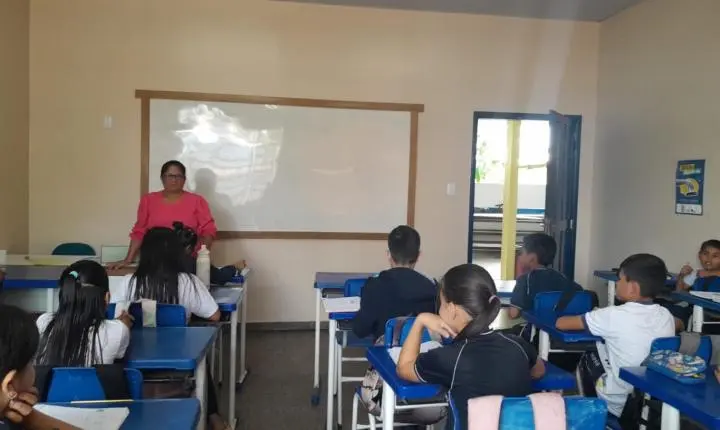 Após reclamações de pais, Escola Estadual São José retoma aulas presenciais com melhorias em Fonte Boa