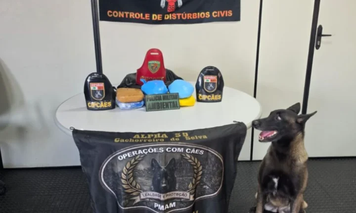 Drogas escondidas até em mochila infantil: polícia intercepta carregamentos de cocaína no Rio Solimões