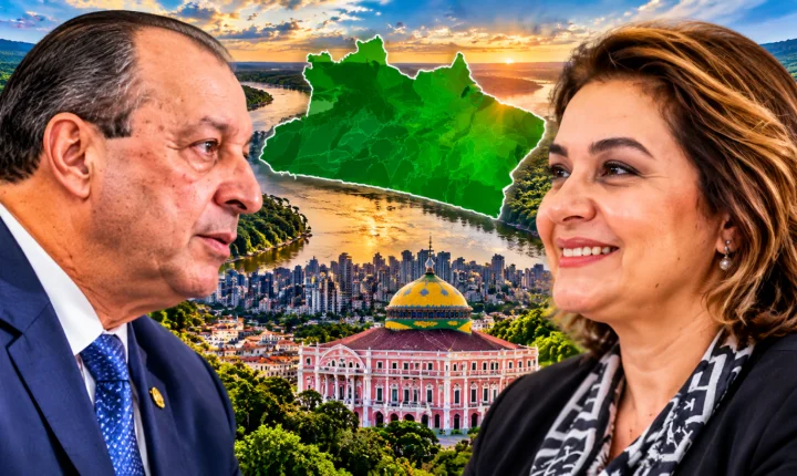 Maria do Carmo chega a 47% dos votos válidos e rejeição de Omar Aziz atinge 40% no Amazonas