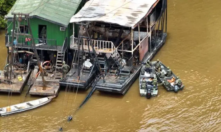 MPF VAI À JUSTIÇA PARA QUE A MARINHA RASTREIE DRAGAS NOS RIOS DA AMAZÔNIA